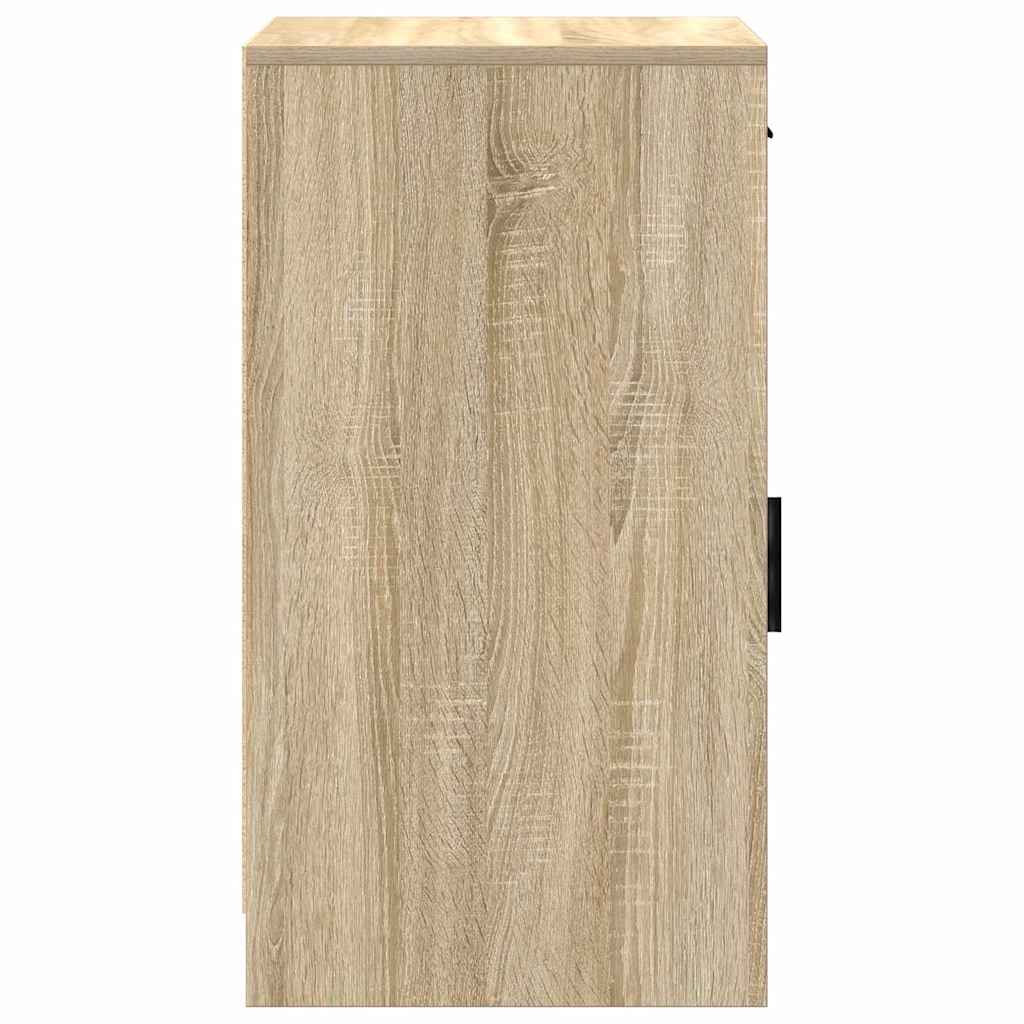 vidaXL Sideboard Sonoma Oak 40 x 40.5 x 75 cm Engineered wood