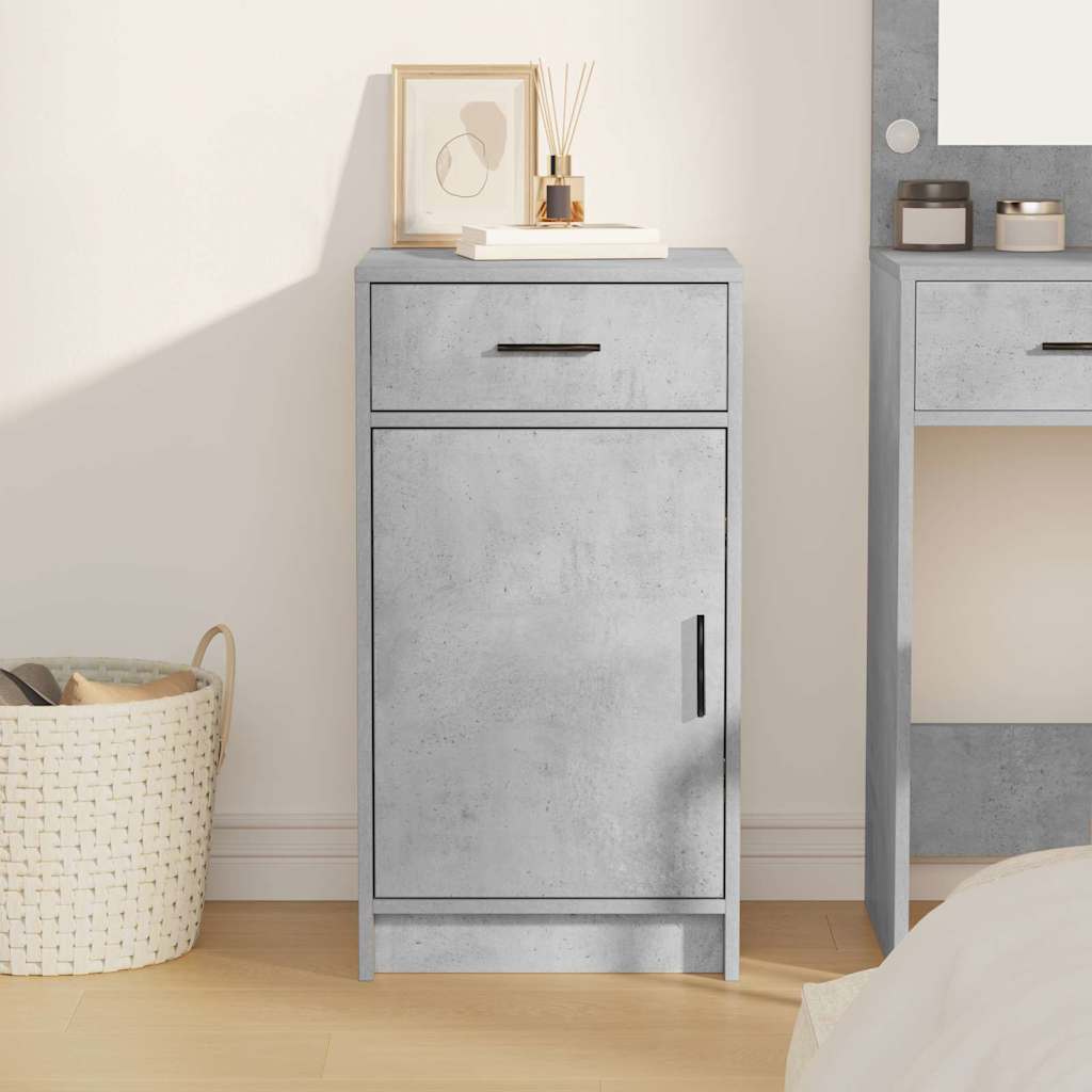 vidaXL Sideboard Concrete Grey 40 x 40.5 x 75 cm Engineered wood