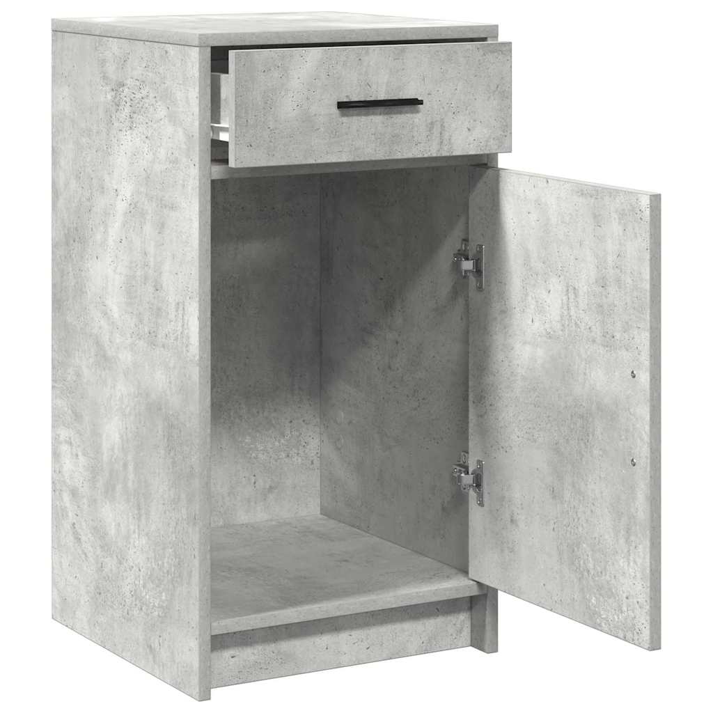 vidaXL Sideboard Concrete Grey 40 x 40.5 x 75 cm Engineered wood