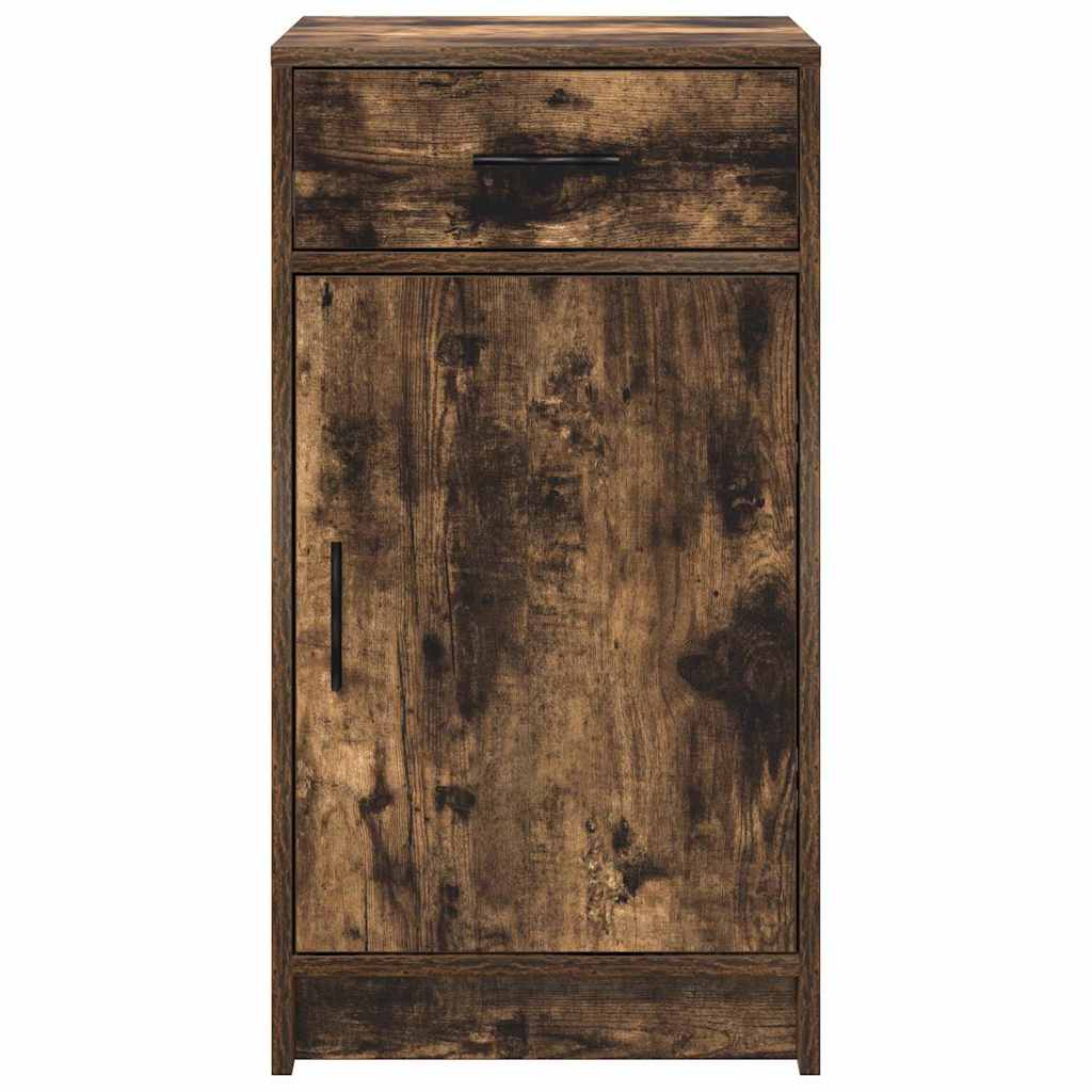 vidaXL Sideboard Smoked Oak 40 x 40.5 x 75 cm Engineered wood