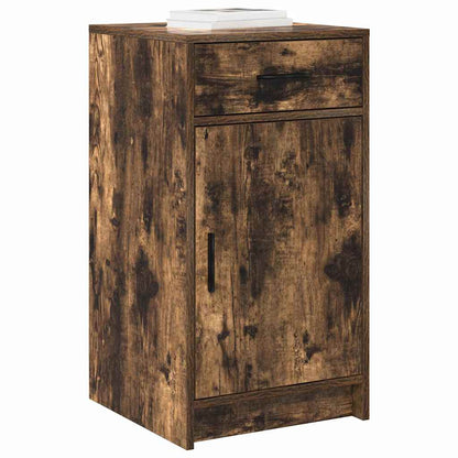 vidaXL Sideboard Smoked Oak 40 x 40.5 x 75 cm Engineered wood