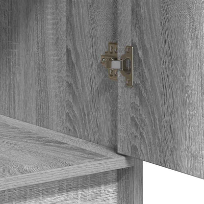 vidaXL Sideboard Grey Sonoma 40 x 40.5 x 75 cm Engineered wood