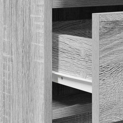 vidaXL Sideboard Grey Sonoma 40 x 40.5 x 75 cm Engineered wood