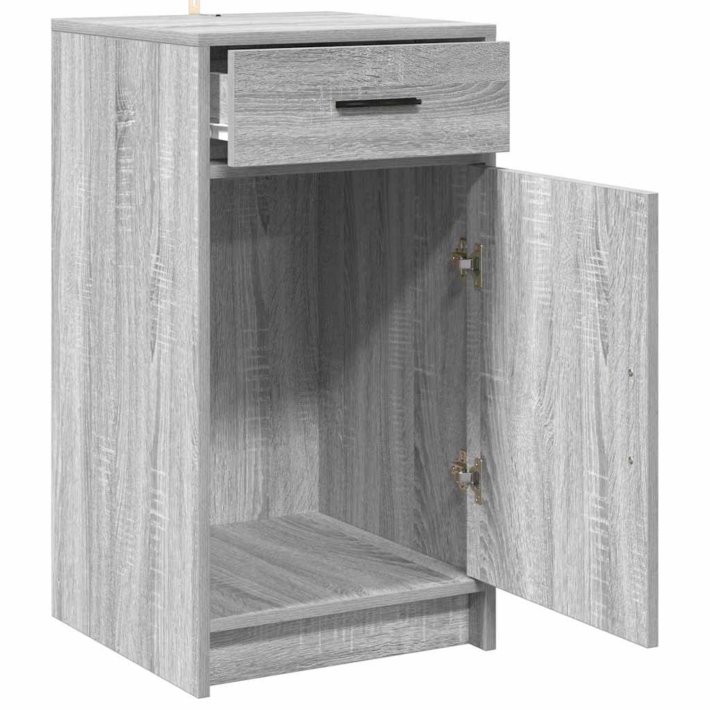 vidaXL Sideboard Grey Sonoma 40 x 40.5 x 75 cm Engineered wood