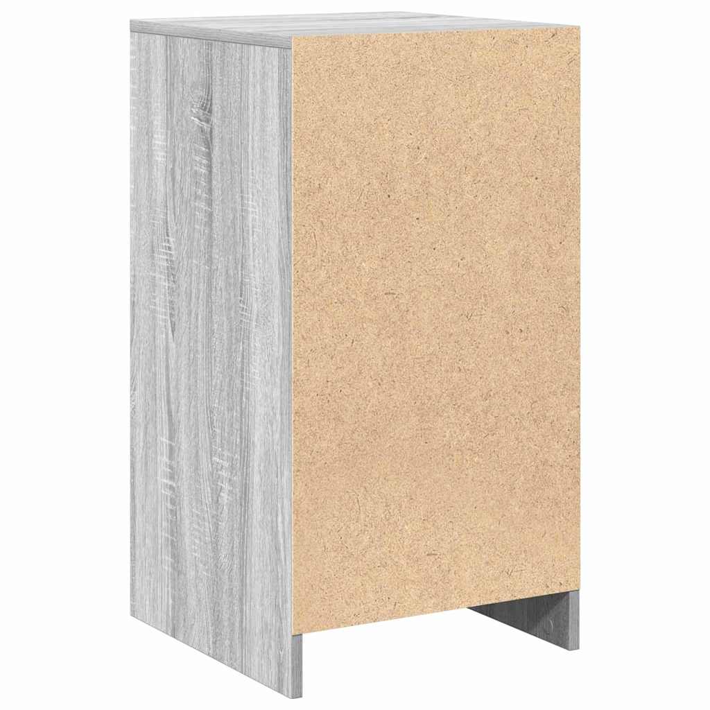 vidaXL Sideboard Grey Sonoma 40 x 40.5 x 75 cm Engineered wood