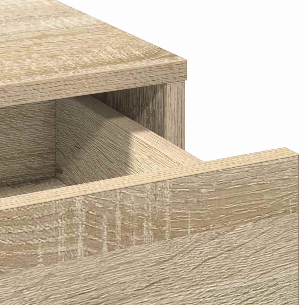 vidaXL Highboard Sonoma Oak 40 x 40.5 x 135 cm Engineered Wood