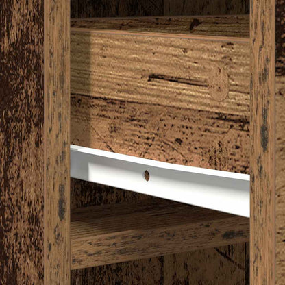 vidaXL Highboard Old Wood 40 x 40.5 x 135 cm Engineered Wood