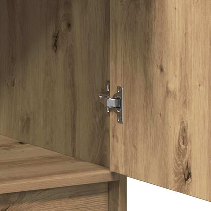 vidaXL Highboard Artisan Oak 41 x 40 x 135 cm Engineered Wood