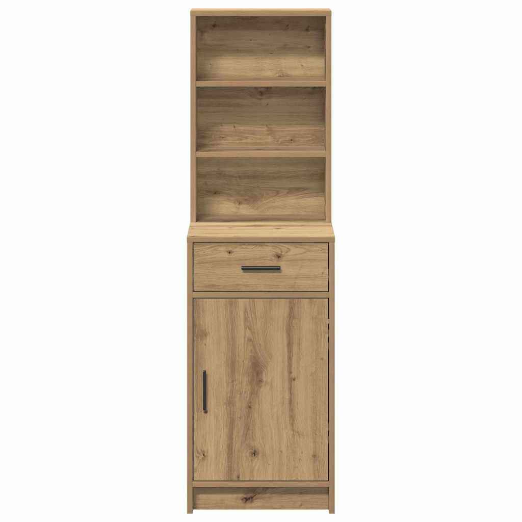 vidaXL Highboard Artisan Oak 41 x 40 x 135 cm Engineered Wood