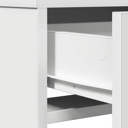 vidaXL Dressing Table White 50 x 41 x 135 cm Engineered Wood