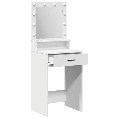 vidaXL Dressing Table White 50 x 41 x 135 cm Engineered Wood