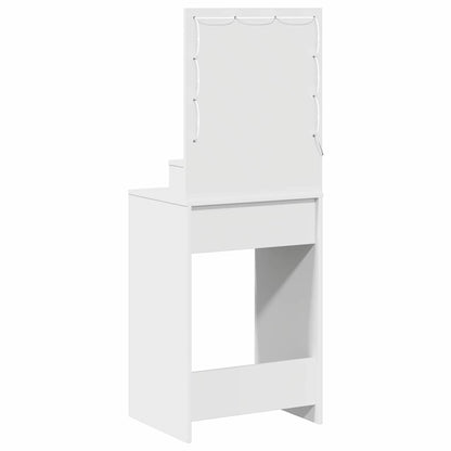 vidaXL Dressing Table White 50 x 41 x 135 cm Engineered Wood