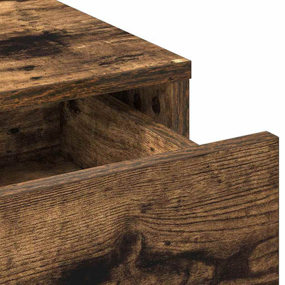 vidaXL Dressing Table Smoked Oak 50 x 41 x 135 cm Engineered Wood
