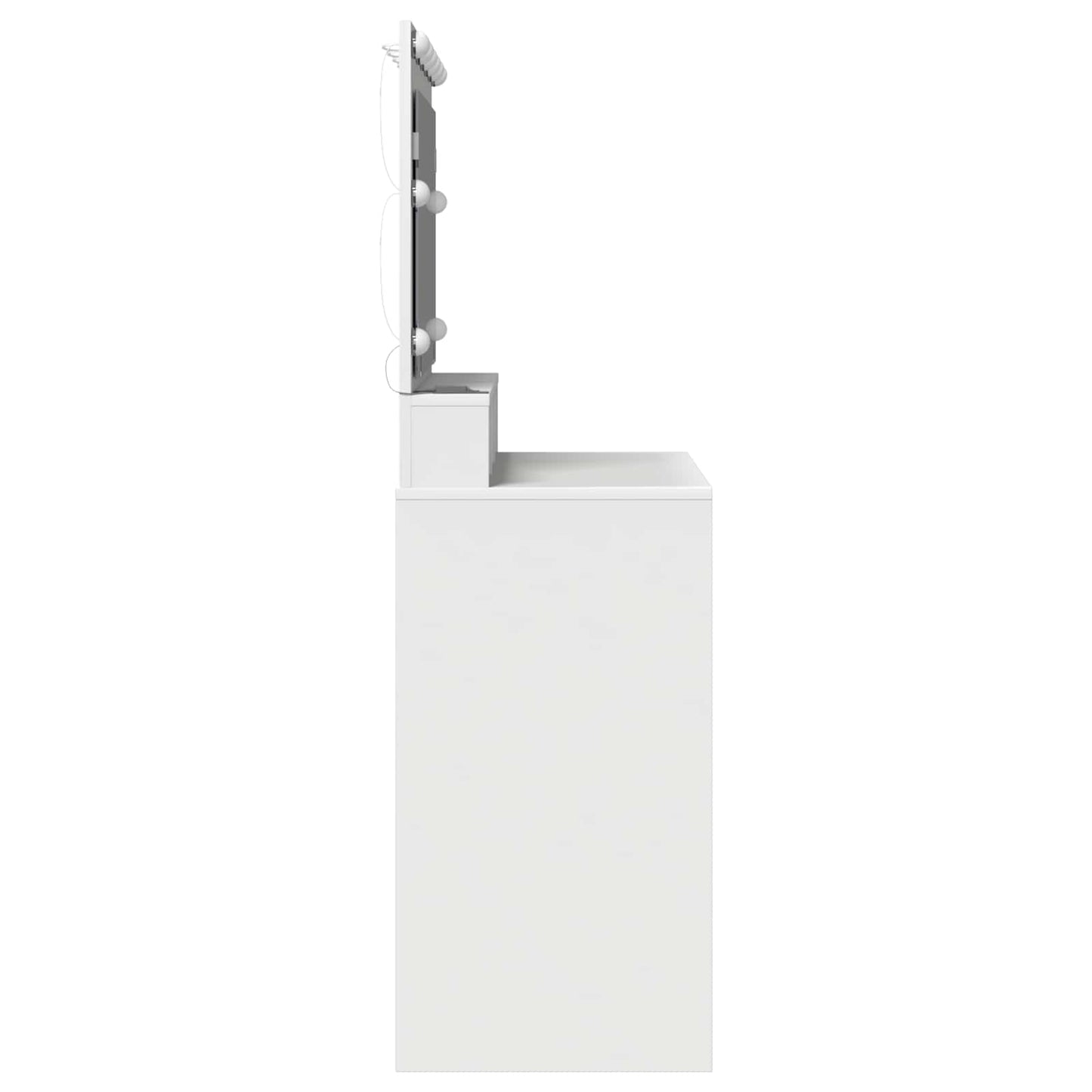 vidaXL Dressing Table White 100 x 41 x 135 cm Engineered Wood