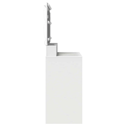 vidaXL Dressing Table White 100 x 41 x 135 cm Engineered Wood