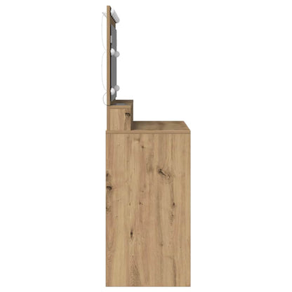 vidaXL Dressing Table Artisan Oak 100 x 41 x 135 cm Engineered Wood