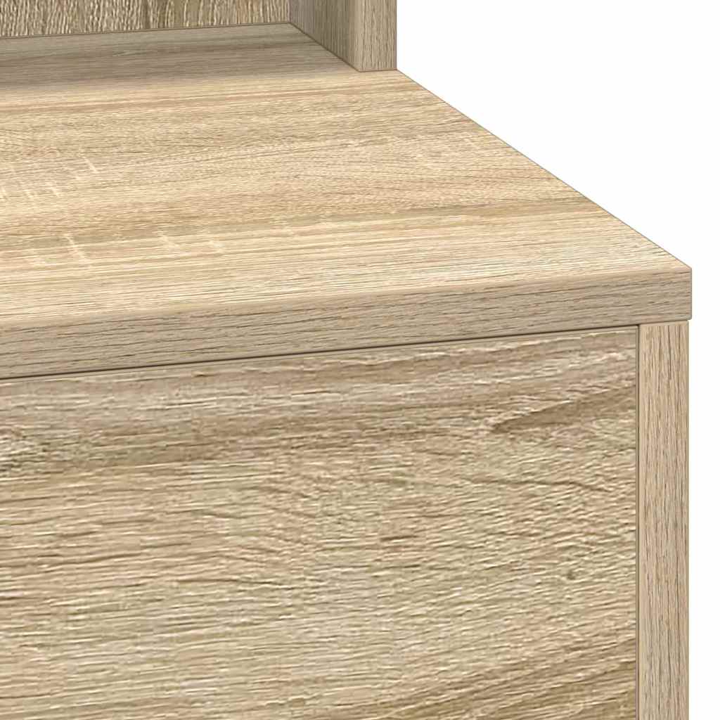 vidaXL Dressing Table Sonoma Oak 50 x 41 x 135 cm Engineered Wood