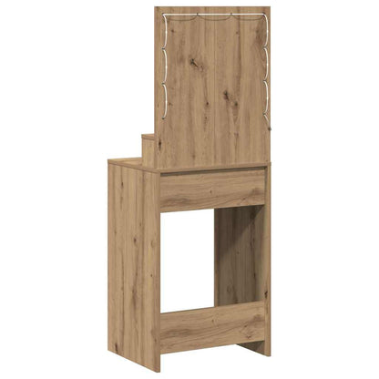 vidaXL Dressing Table Artisan Oak 50 x 41 x 135 cm Engineered Wood