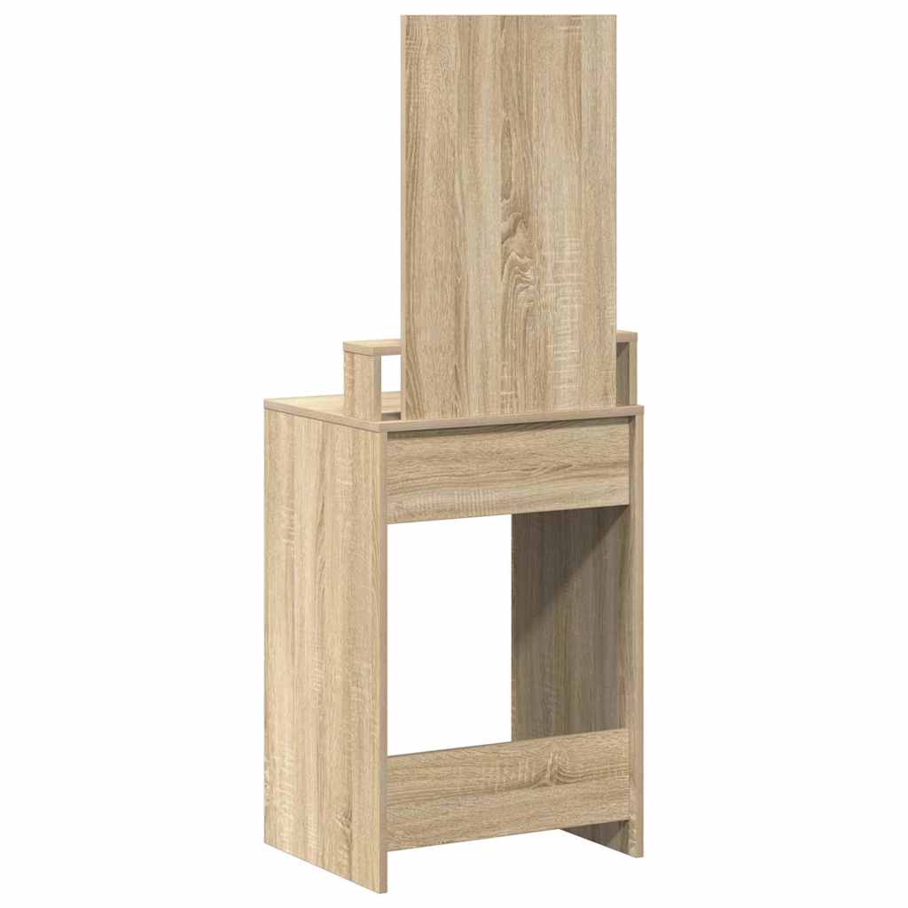 vidaXL Dressing Table Sonoma Oak 50 x 41 x 140 cm Engineered Wood