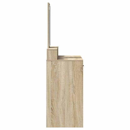 vidaXL Dressing Table Sonoma Oak 100 x 41 x 140 cm Engineered Wood