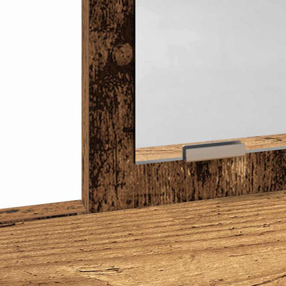 vidaXL Dressing Table Old Wood 100 x 41 x 140 cm Engineered Wood