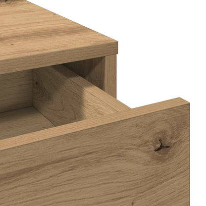 vidaXL Dressing Table Artisan Oak 100 x 41 x 140 cm Engineered Wood