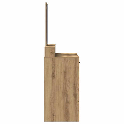 vidaXL Dressing Table Artisan Oak 100 x 41 x 140 cm Engineered Wood