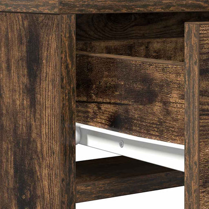 vidaXL Dressing Table Brown 50 x 41 x 140 cm Engineered Wood