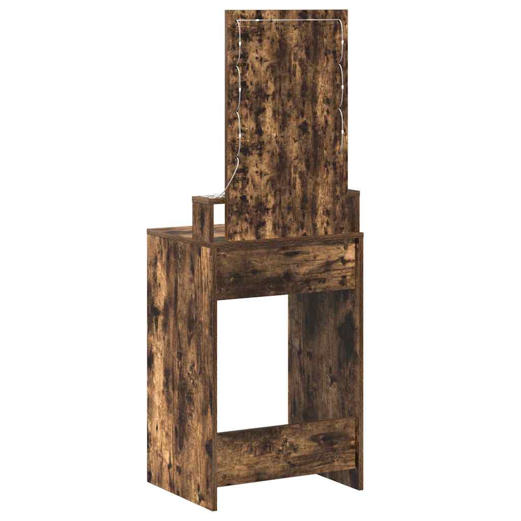 vidaXL Dressing Table Brown 50 x 41 x 140 cm Engineered Wood