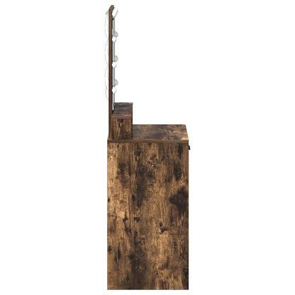 vidaXL Dressing Table Brown 50 x 41 x 140 cm Engineered Wood