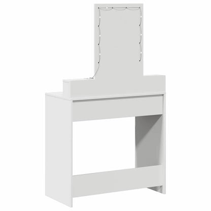 vidaXL Dressing Table White 79 x 41 x 140 cm Engineered Wood