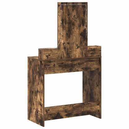 vidaXL Dressing Table Brown 79 x 41 x 140 cm Engineered Wood