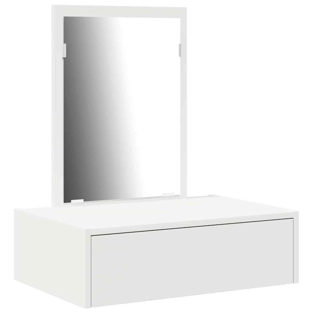 vidaXL Dressing Table White 60 x 40 x 70 cm Engineered Wood