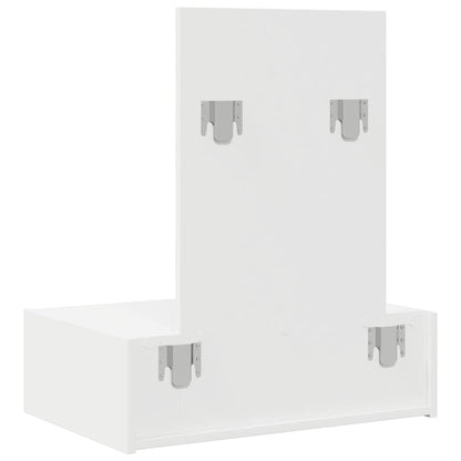 vidaXL Dressing Table White 60 x 40 x 70 cm Engineered Wood