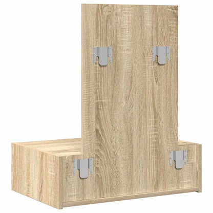 vidaXL Dressing Table Brown 60 x 40 x 70 cm Engineered Wood