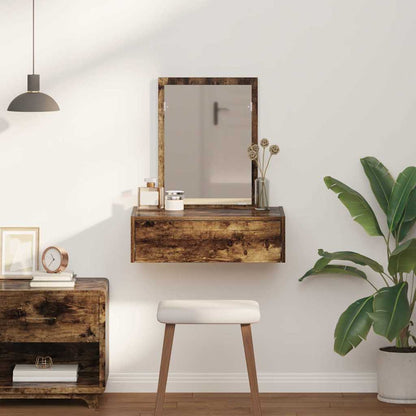 vidaXL Dressing Table Brown 60 x 40 x 70 cm Engineered Wood