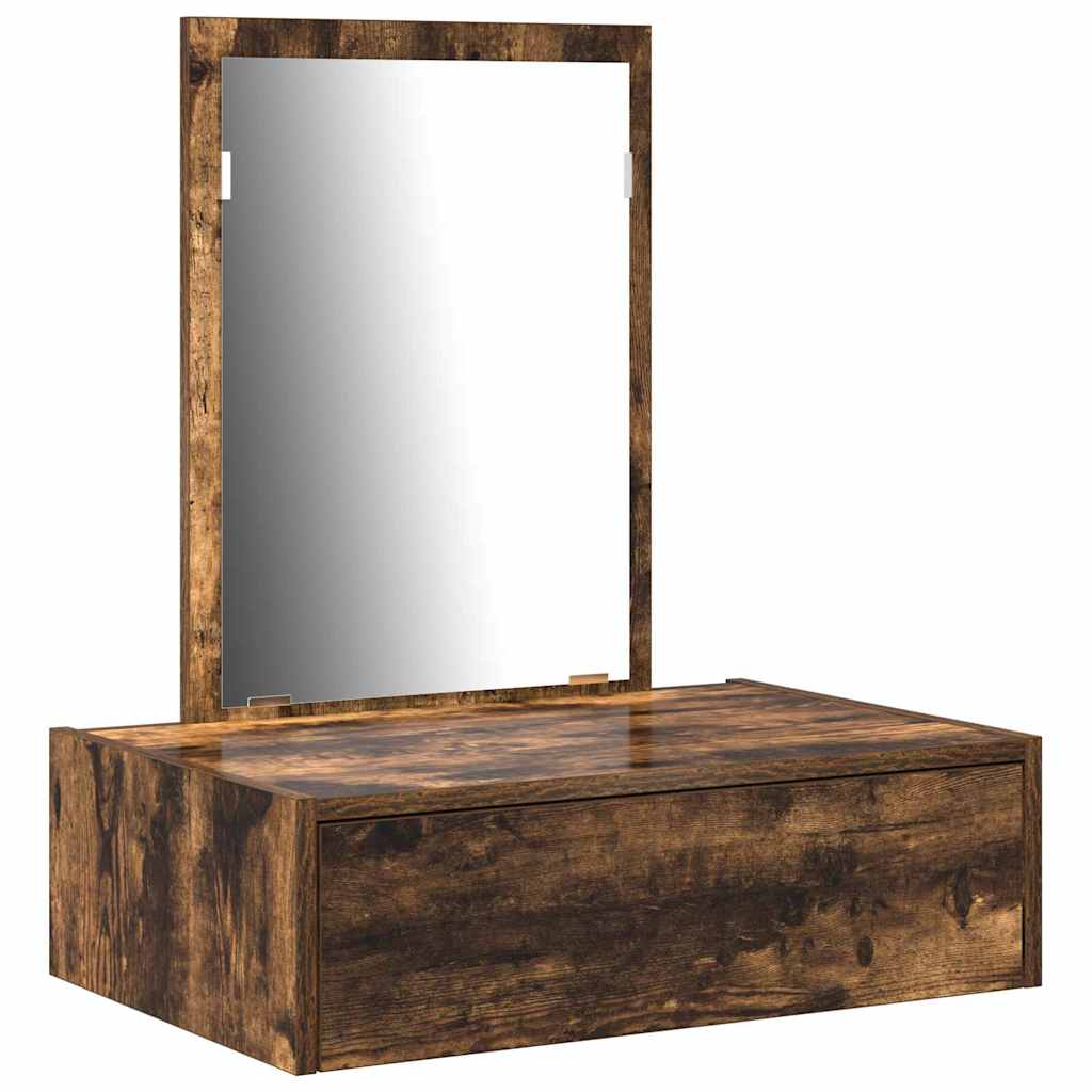 vidaXL Dressing Table Brown 60 x 40 x 70 cm Engineered Wood
