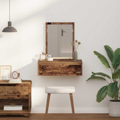 vidaXL Dressing Table Brown 60 x 40 x 70 cm Engineered Wood