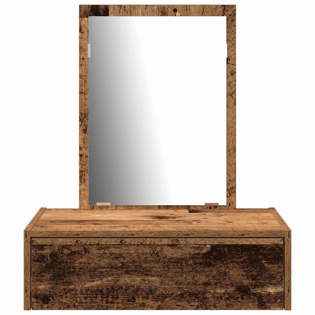 vidaXL Dressing Table Brown 60 x 40 x 70 cm Engineered Wood