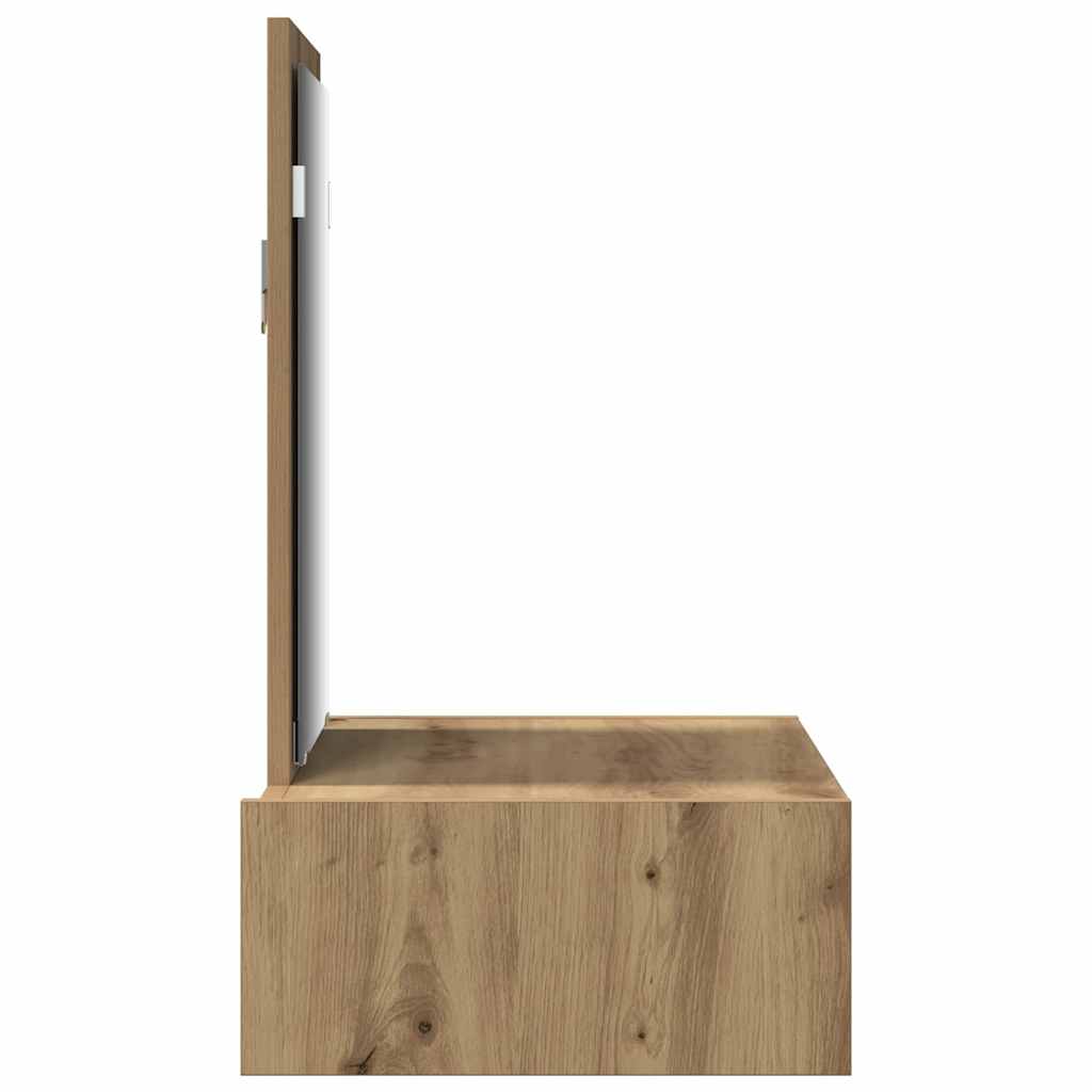 vidaXL Dressing Table Brown 60 x 40 x 70 cm Engineered Wood