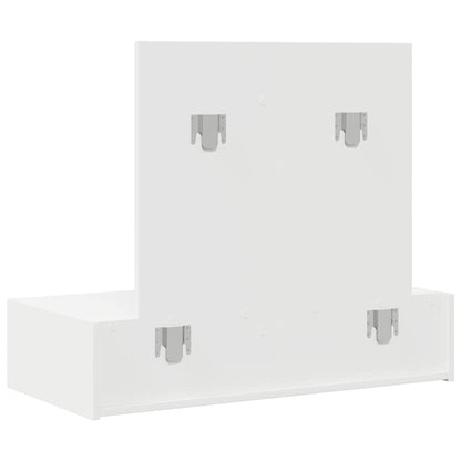 vidaXL Dressing Table White 83 x 40 x 70 cm Engineered Wood