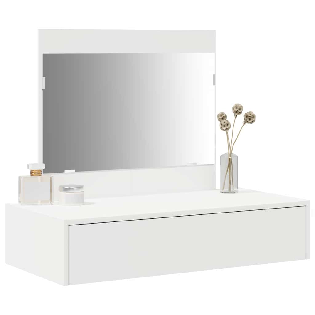 vidaXL Dressing Table White 83 x 40 x 70 cm Engineered Wood