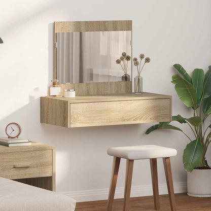 vidaXL Dressing Table Brown 83 x 40 x 70 cm Engineered Wood