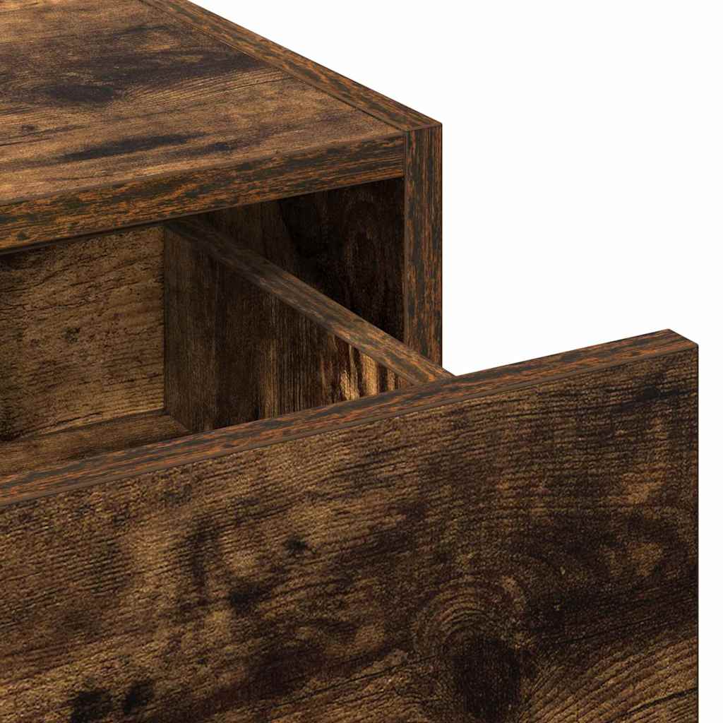 vidaXL Dressing Table Brown 83 x 40 x 70 cm Engineered Wood