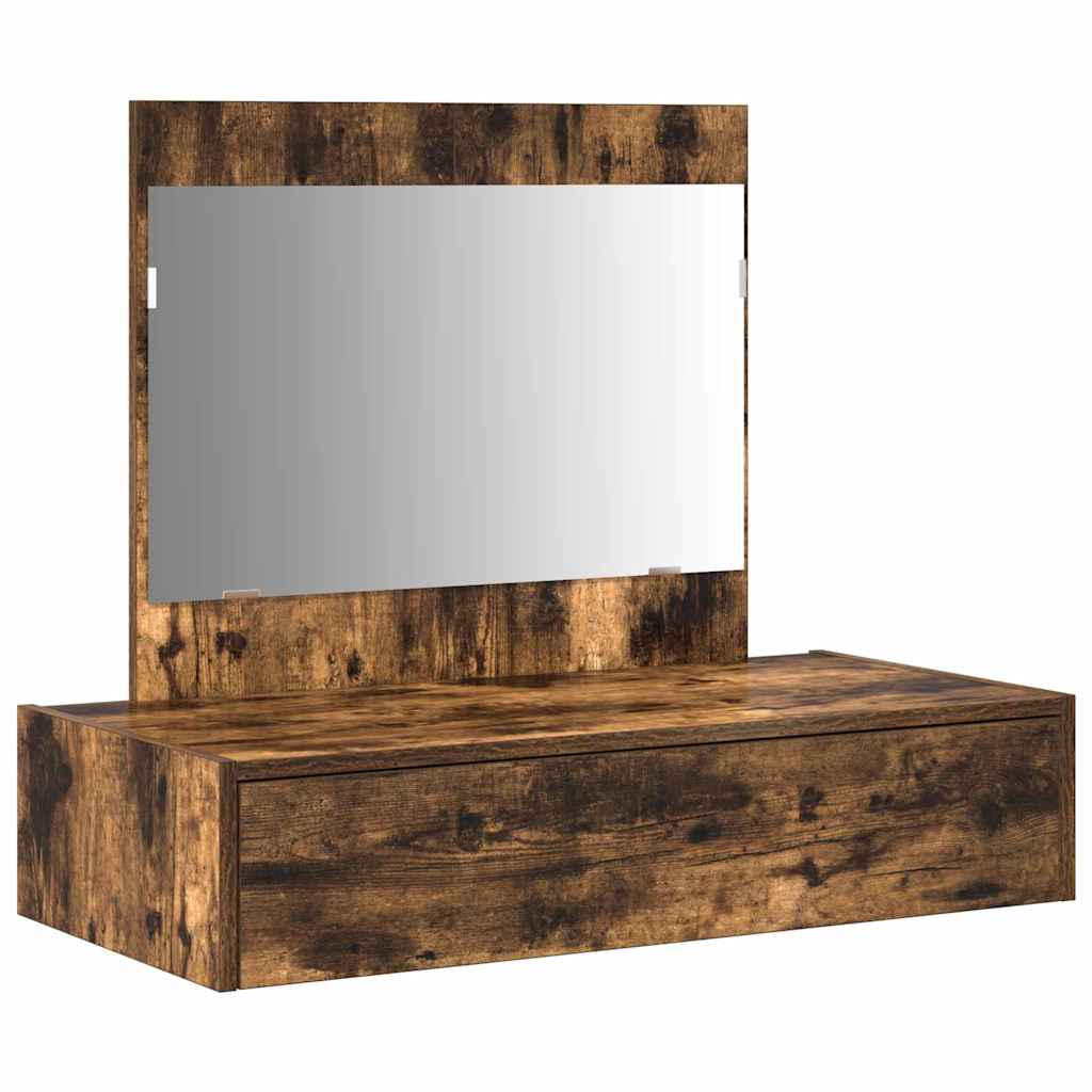 vidaXL Dressing Table Brown 83 x 40 x 70 cm Engineered Wood