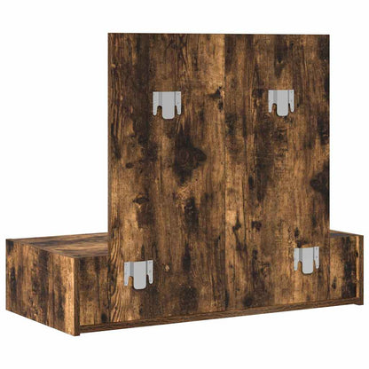 vidaXL Dressing Table Brown 83 x 40 x 70 cm Engineered Wood