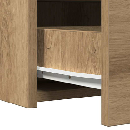 vidaXL Dressing Table Brown 83 x 40 x 70 cm Engineered Wood