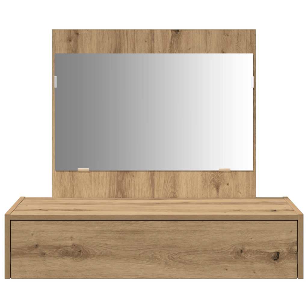 vidaXL Dressing Table Brown 83 x 40 x 70 cm Engineered Wood