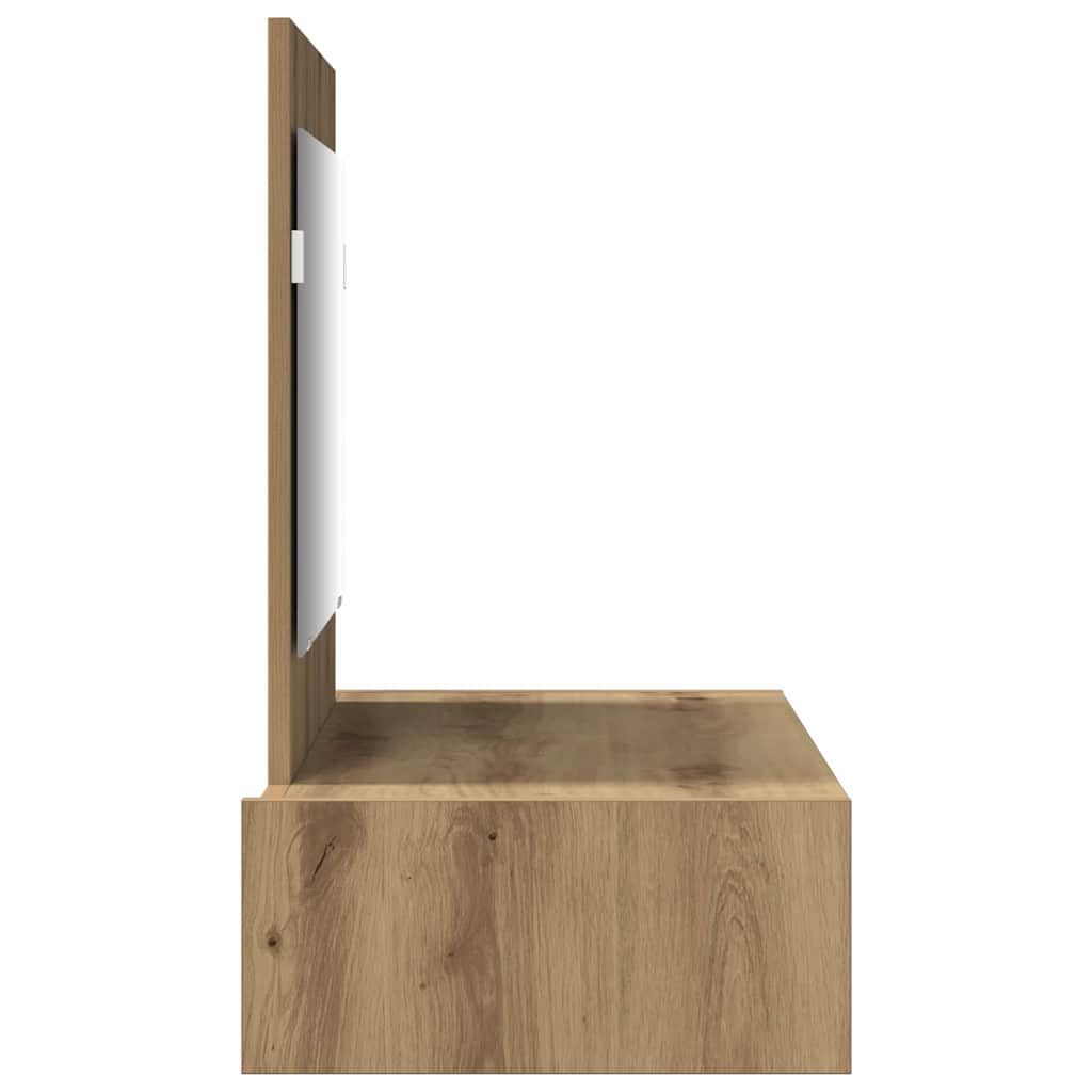 vidaXL Dressing Table Brown 83 x 40 x 70 cm Engineered Wood