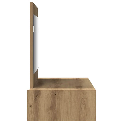 vidaXL Dressing Table Brown 83 x 40 x 70 cm Engineered Wood
